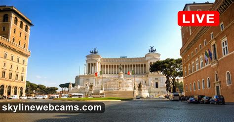 rome italy webcam|Live Webcam Piazza Venezia, Rome